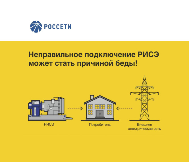 Филиал «Россети Центр Белгородэнерго» напоминает правила эксплуатации резервных источников снабжения электроэнергией (РИСЭ).  Будьте осторожны, помните, что РИСЭ представляют повышенную опасность..